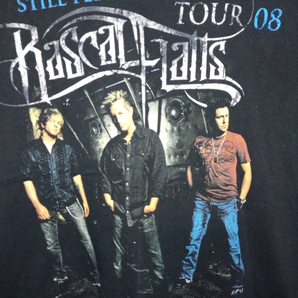 Rascal Flatts " Still Feels Good Tour 08" Band Tour T shirt
